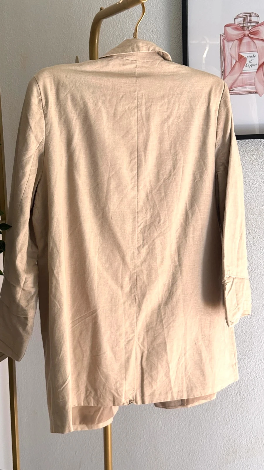 Lovely Beige Linen-Style Blazer Lefties • XL • TNC43 – photo 9